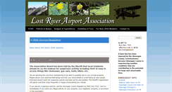 Desktop Screenshot of lostriverairport.com